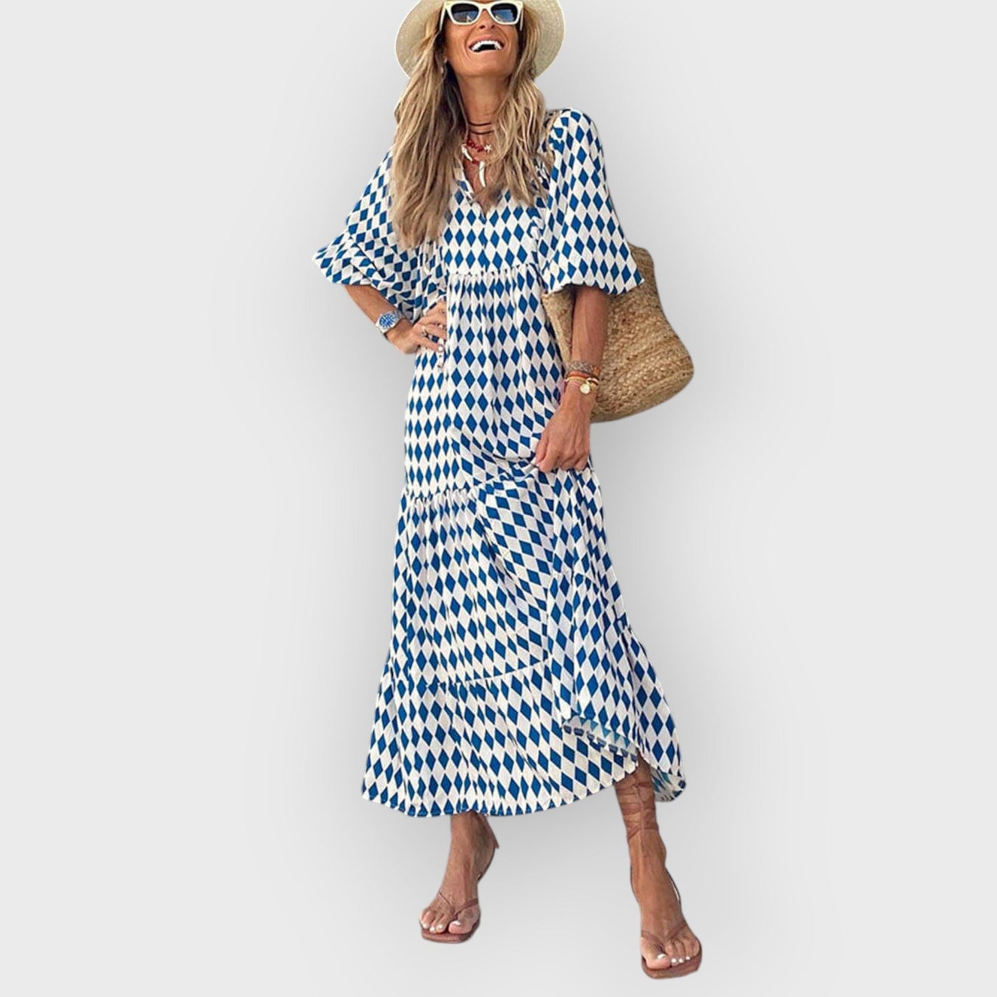 Sahara | Bohemian Print Maxi Dress