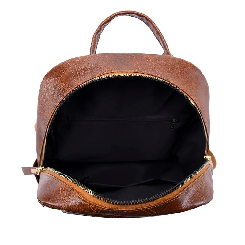 Lila | Classic Leather Shoulder Bag