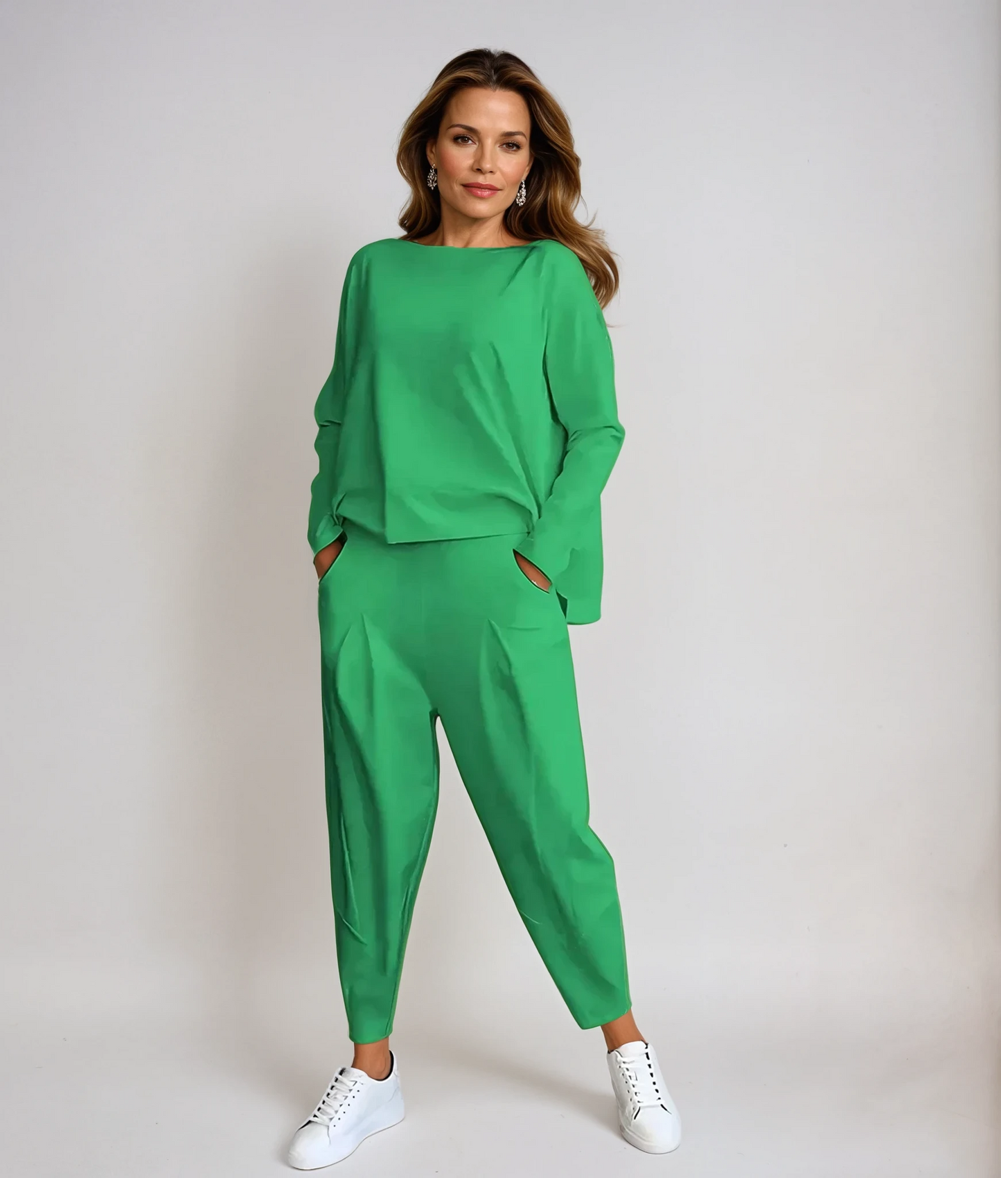Nadia | Comfy Two-Piece Cotton Set