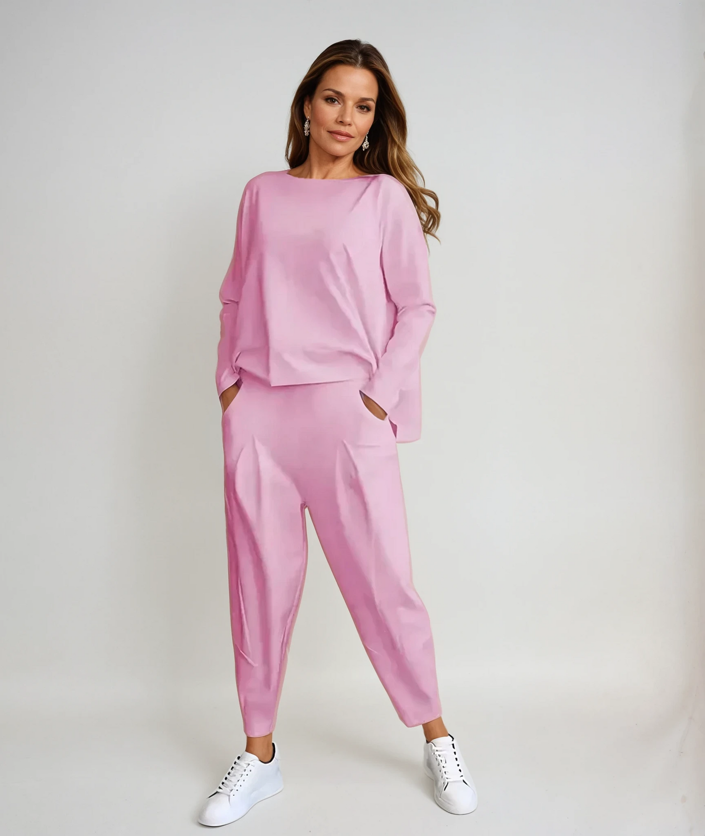 Nadia | Comfy Two-Piece Cotton Set