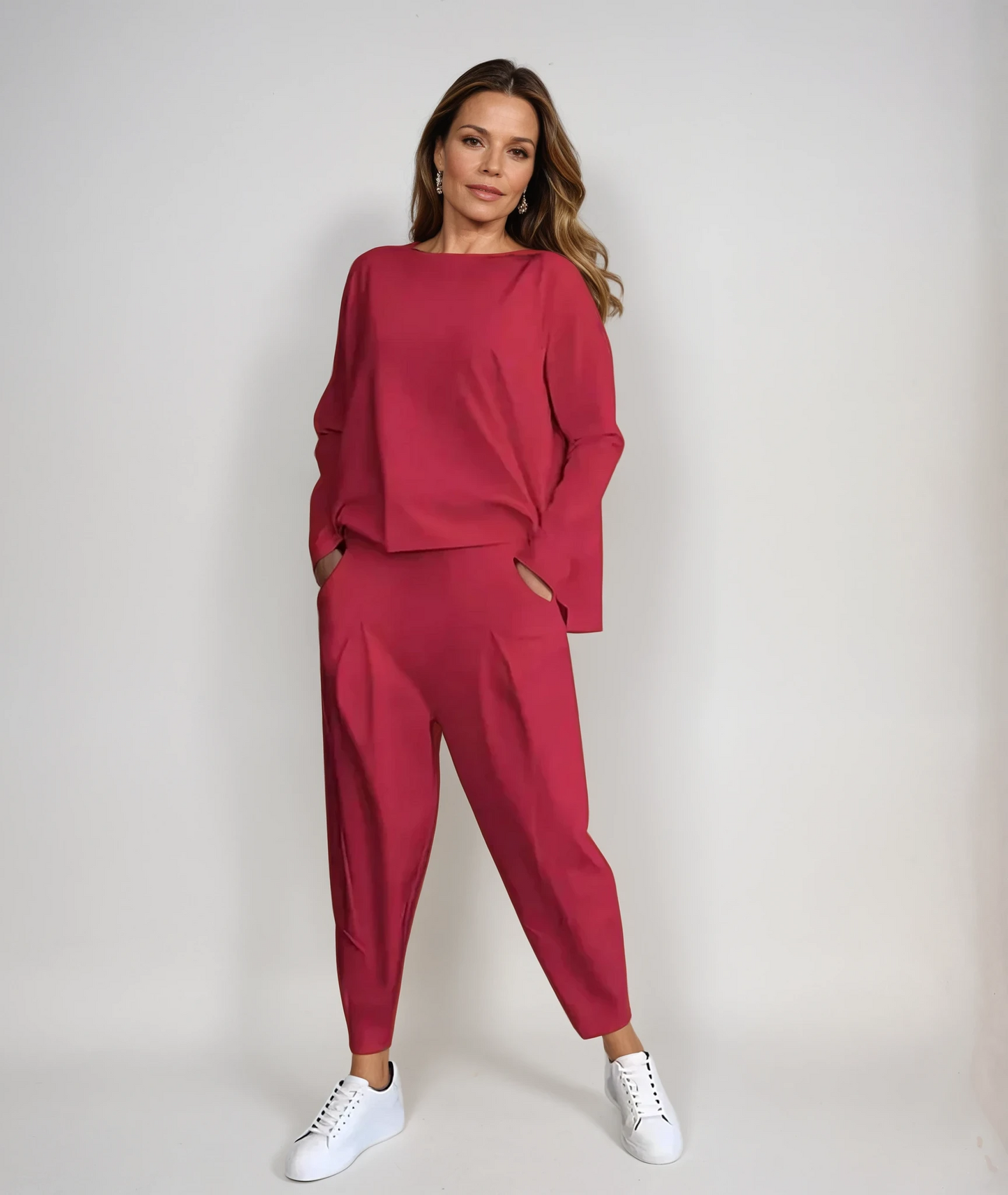 Nadia | Comfy Two-Piece Cotton Set