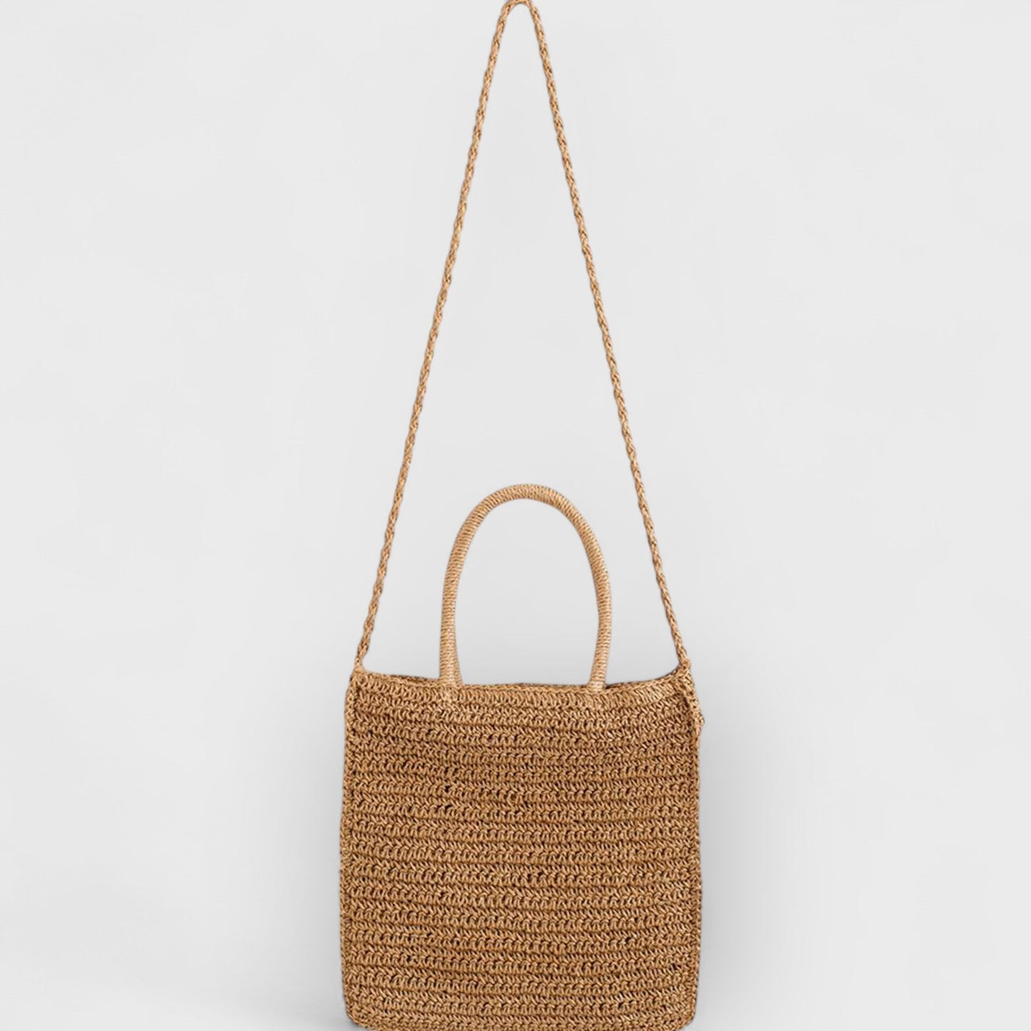 Vivian | Colored Flower Woven Straw Bag