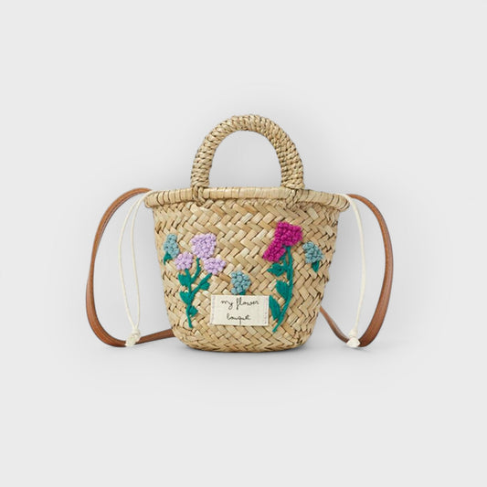 Chloe | Mini Basket Messenger Bag