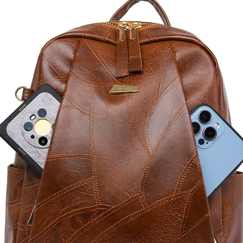 Lila | Classic Leather Shoulder Bag
