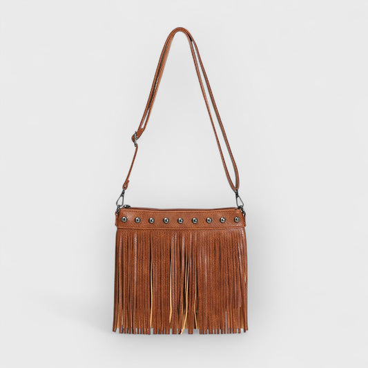 Mila | Fringe Decor Crossbody Bag