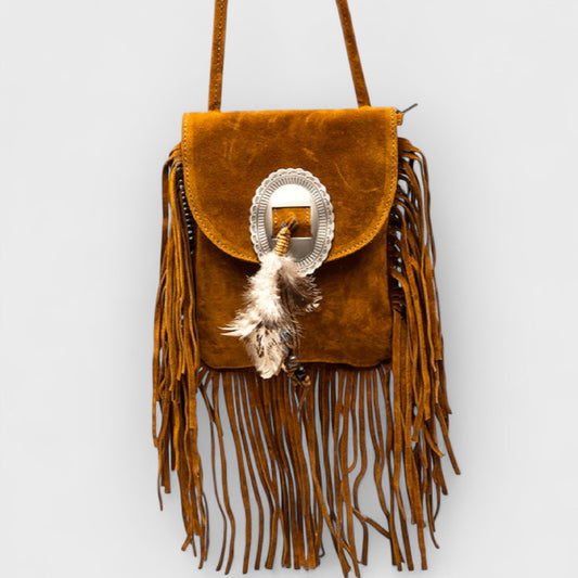 Stella | Western Crossbody Bag with Fringe